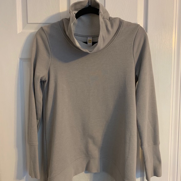 LÖLE grey turtleneck sweater size small - Picture 4 of 8